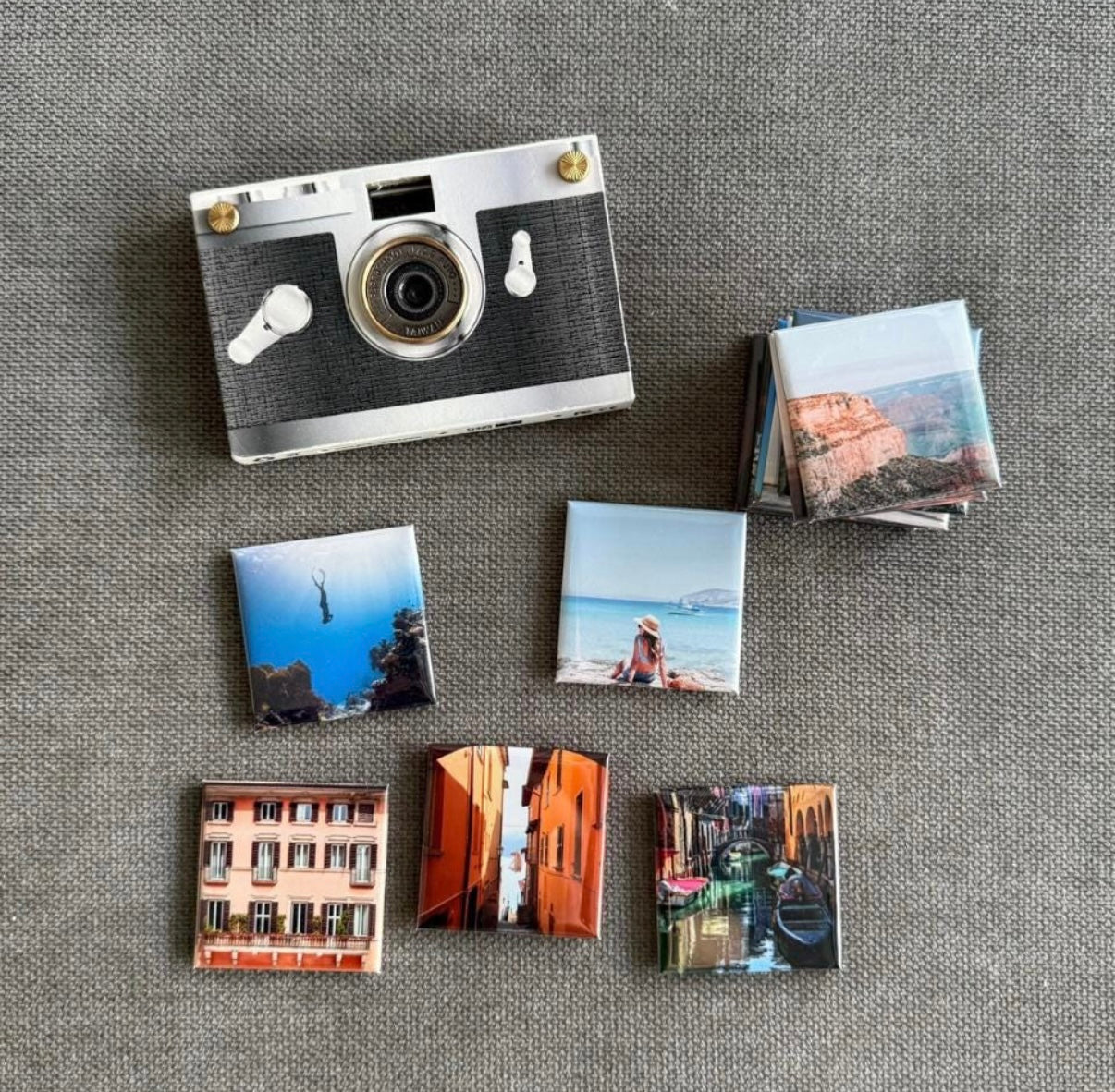 Custom photo magnet | personalised fridge gifts | 2.5x2.5 inch