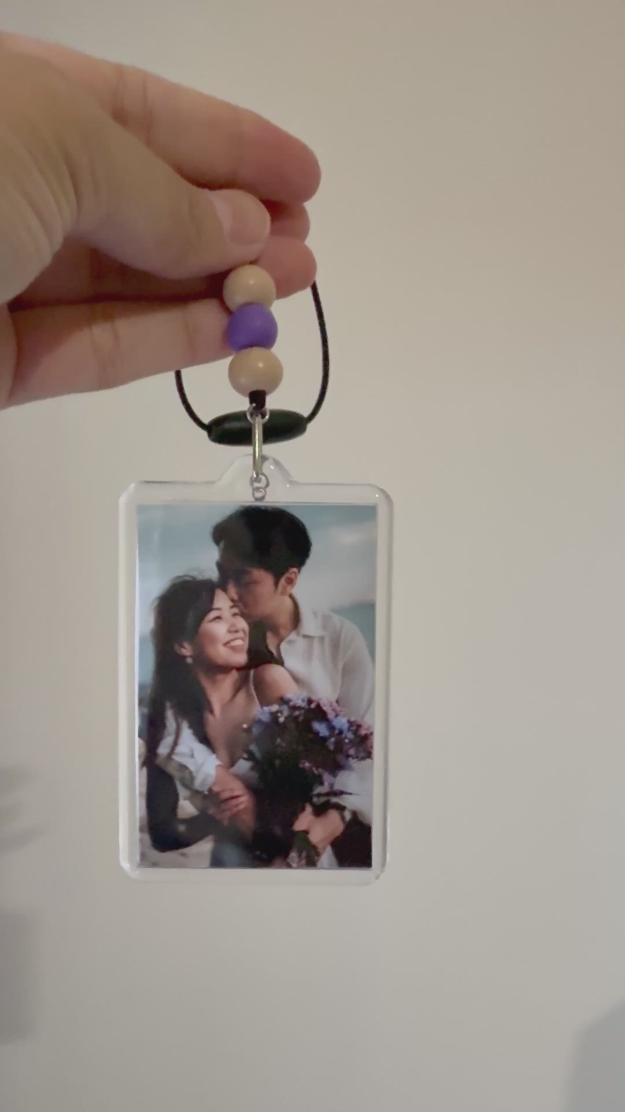 Custom Rearview Mirror Photo Hanger | Car Charm | Gift for everyone | Car decor